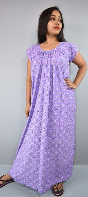 BDROX Cotton Maxi Nighty