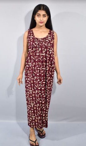 BDROX Indonesian Marron Kaftan Nighty SHOPSY#BFINMF00000000428 amazon#BFINRF00000000006