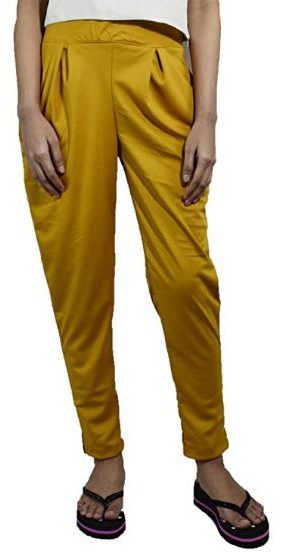 WOMEN YELLOW PANT M-28