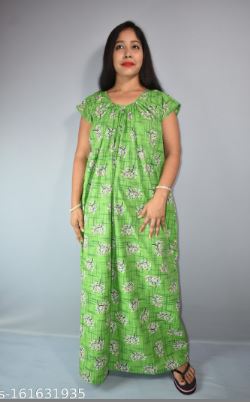 BDROX Cotton Maxi Nighty