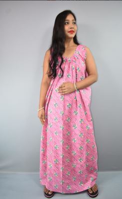 BDROX Dull Cotton Maxi Nighty#meeshoBFCNGF00000000695