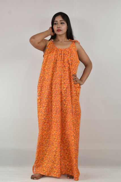 Yellow ribbon Maxi Nighty
