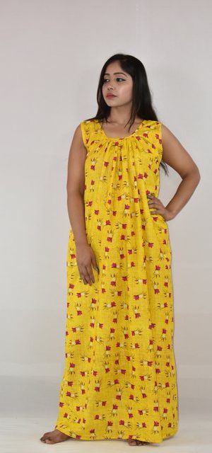 Yellow Maxi Nighty