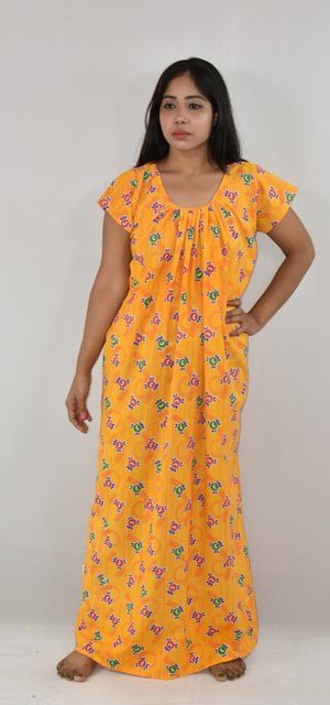 Yellow Maxi Nighty