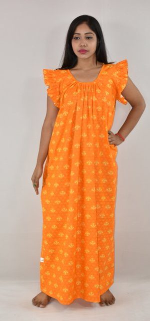 yellow Maxi Nighty
