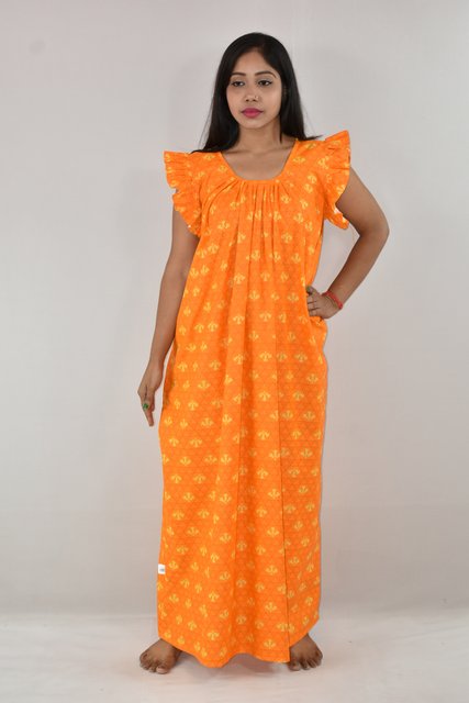 yellow Maxi Nighty