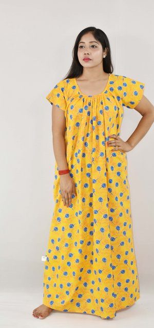 Yellow Cotton Maxi