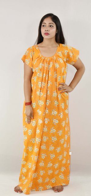 Yellow Cotton Maxi