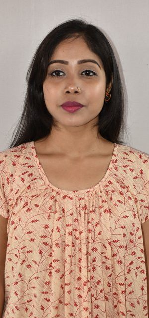 White & Red Maxi Nighty