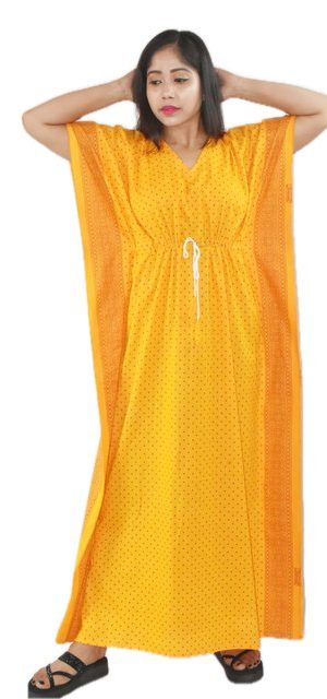 Yellow kaftan