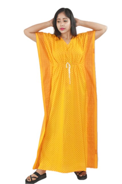 Yellow kaftan