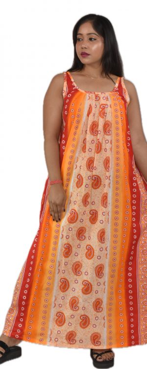 Yellow Round Neck Narrow Sleeve